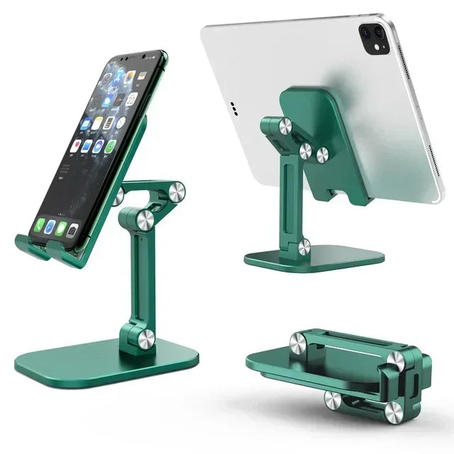 Desk Mobile Phone Holder Stand For IPhone IPad Xiaomi Adjustable Foldable Desktop Tablet Holder Universal Table Cell Phone Stand