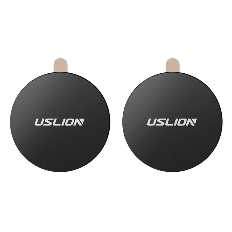 USLION Metal Plate Disk For Magnet Car Phone Holder Iron Sheet Sticker For Magnetic Mobile Stand Mount Automobile Adsorption New