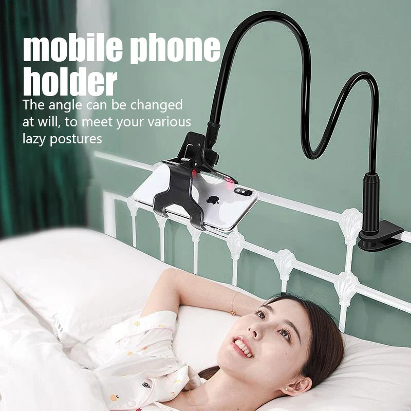 Universal Mobile Phone Holder Flexible Lazy Holder Adjustable Cell Phone Clip Home Bed Desktop Mount Bracket Smartphone .