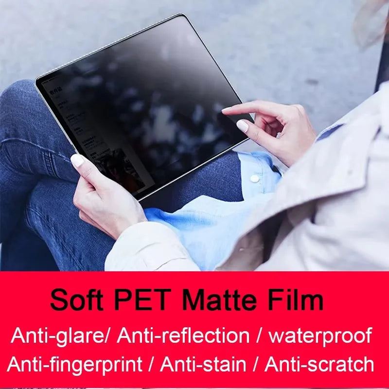 Suitable for iPad anti spy screen protector.