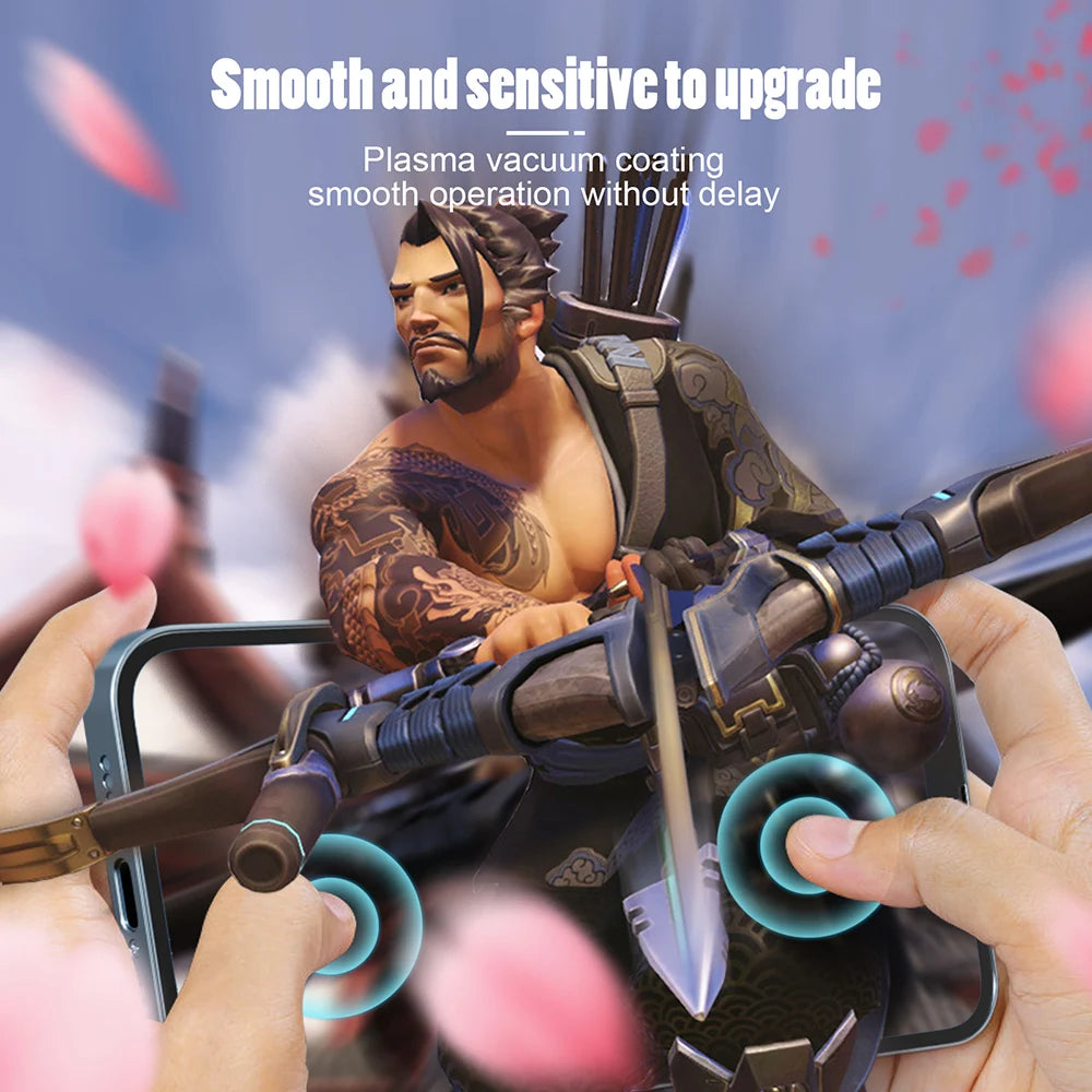 1-4PCS Frosted Matte Screen Protector For iPhoneTempered Glass.