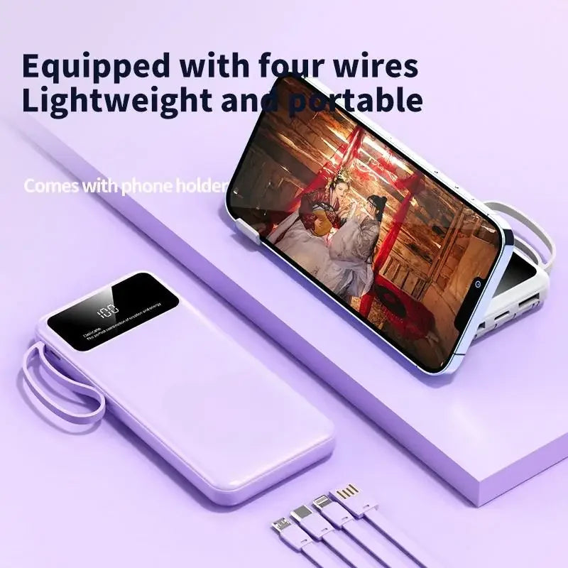 2025 New 20000mAh Power Bank Portable External Battery  Fast Charging Portable Charger for IPhone Samsung Pixel Poco Powerbank.