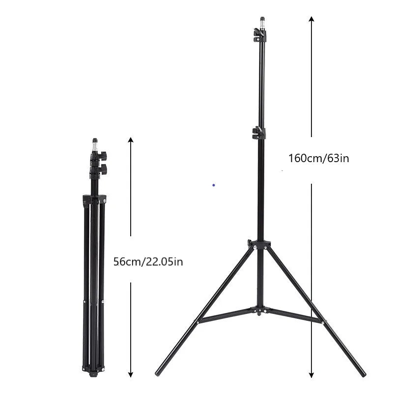 Mobile phone live support photo tripod multi-functional video recording selfie landing tripod.