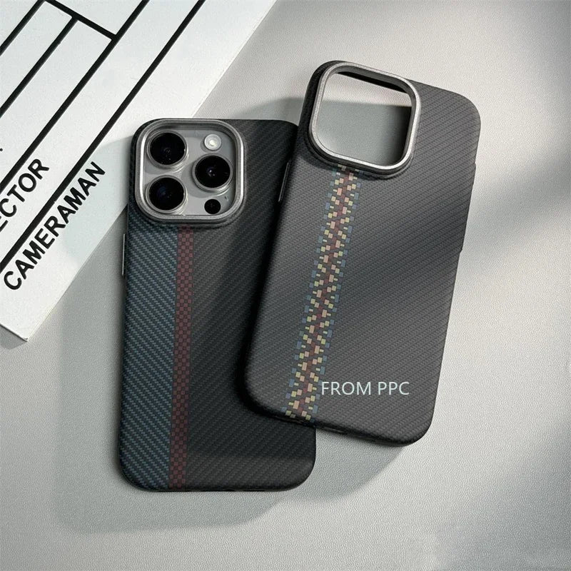 Carbon Fibre Magnetic Phone Case.