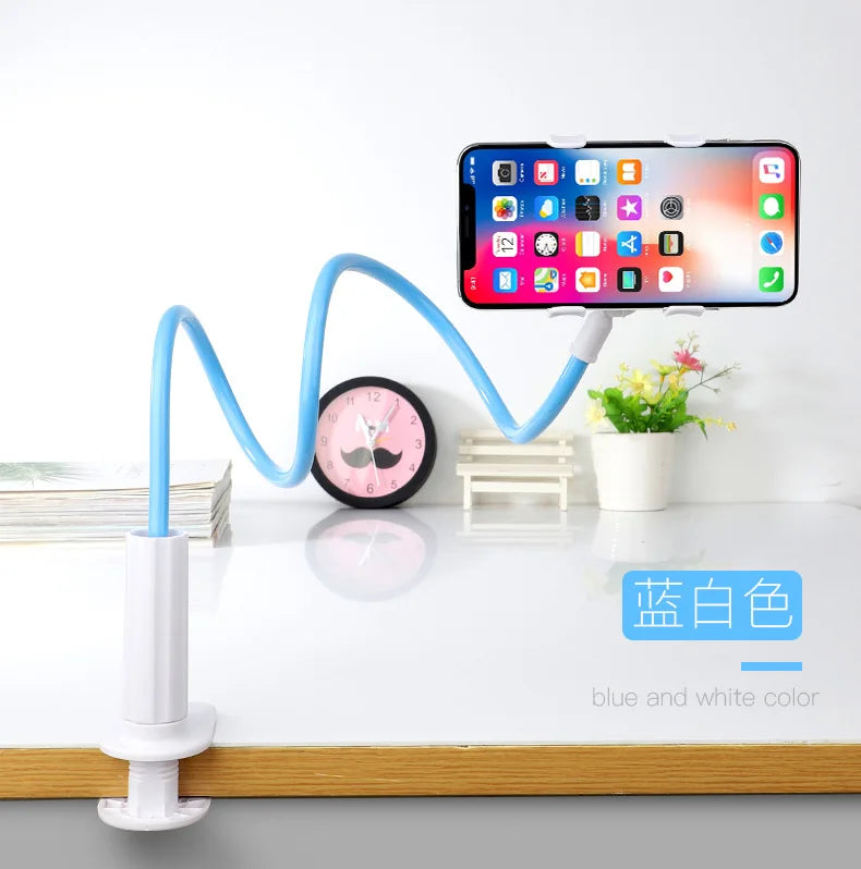 Universal Mobile Phone Holder Flexible Lazy Holder Adjustable Cell Phone Clip Home Bed Desktop Mount Bracket Smartphone .