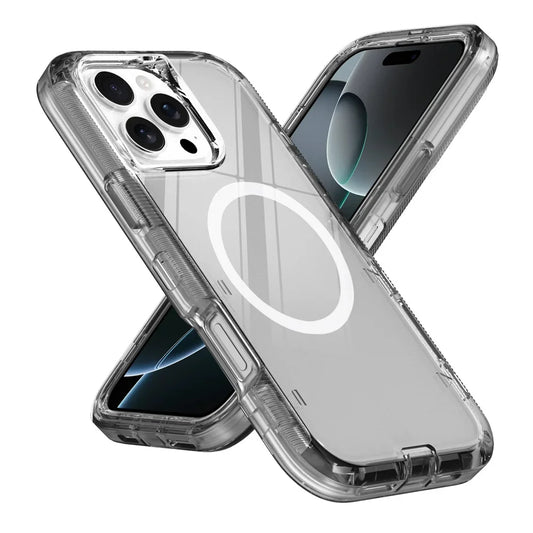3in1 Orginal Otter X Box Magnetic Phone Case for IPhone Wireless Charging Shockproof Back Cover.