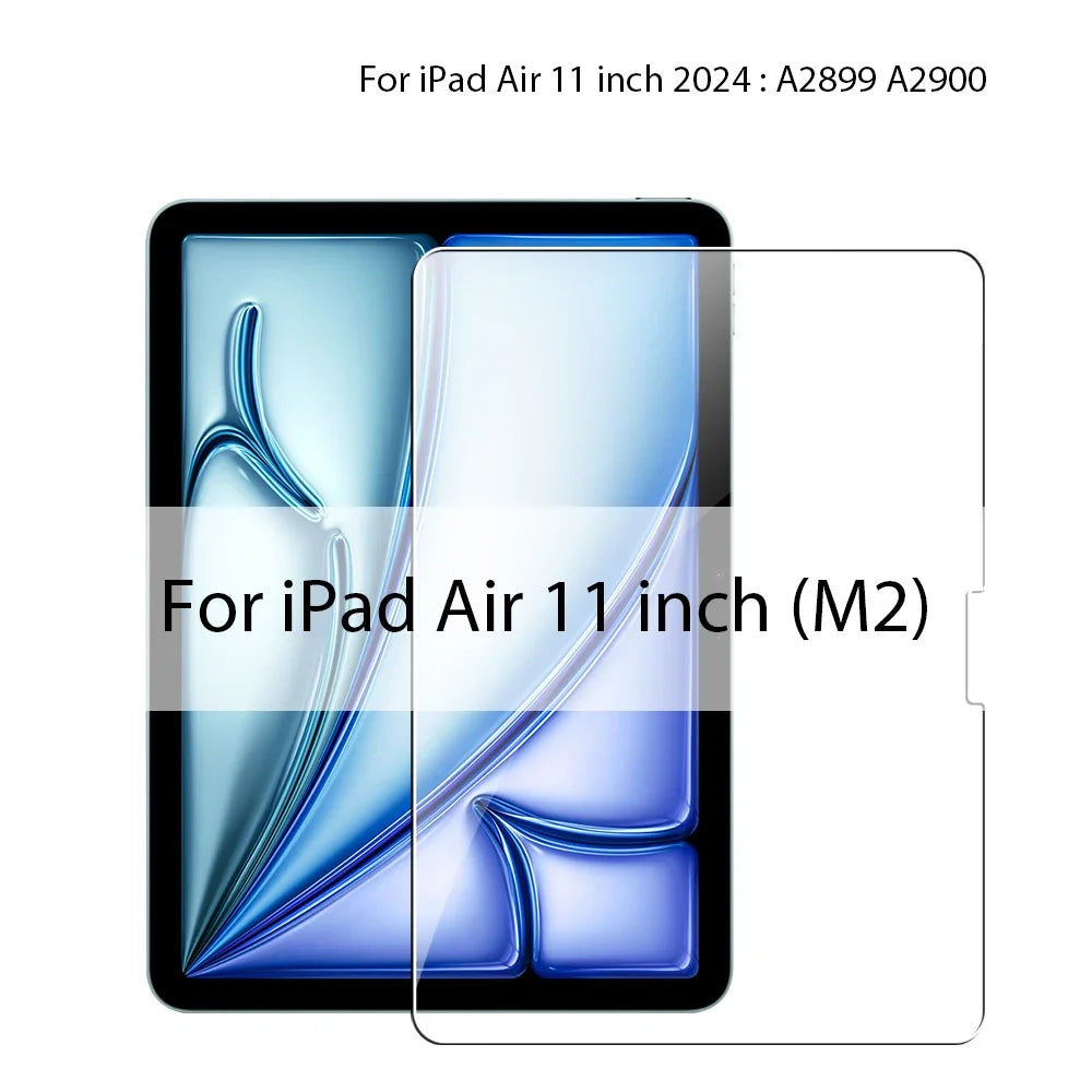 3PCS Tempered Glass screen protector For Ipad .