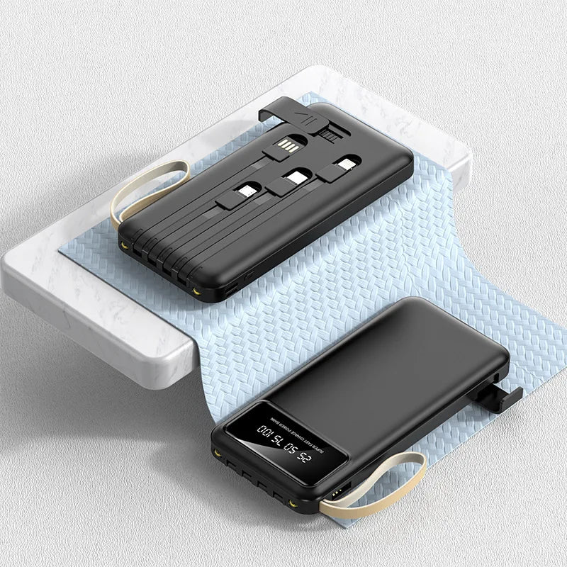 2025 New 20000mAh Power Bank Portable External Battery  Fast Charging Portable Charger for IPhone Samsung Pixel Poco Powerbank.