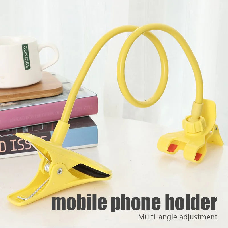 Universal Mobile Phone Holder Flexible Lazy Holder Adjustable Cell Phone Clip Home Bed Desktop Mount Bracket Smartphone .