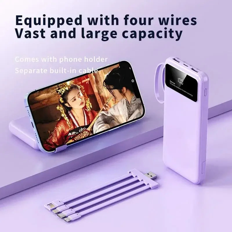 2025 New 20000mAh Power Bank Portable External Battery  Fast Charging Portable Charger for IPhone Samsung Pixel Poco Powerbank.