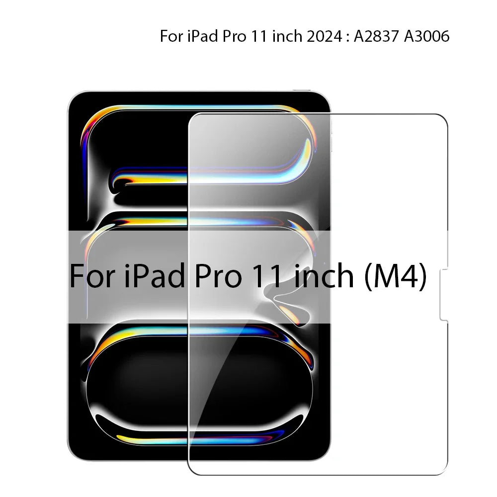 3PCS Tempered Glass screen protector For Ipad .
