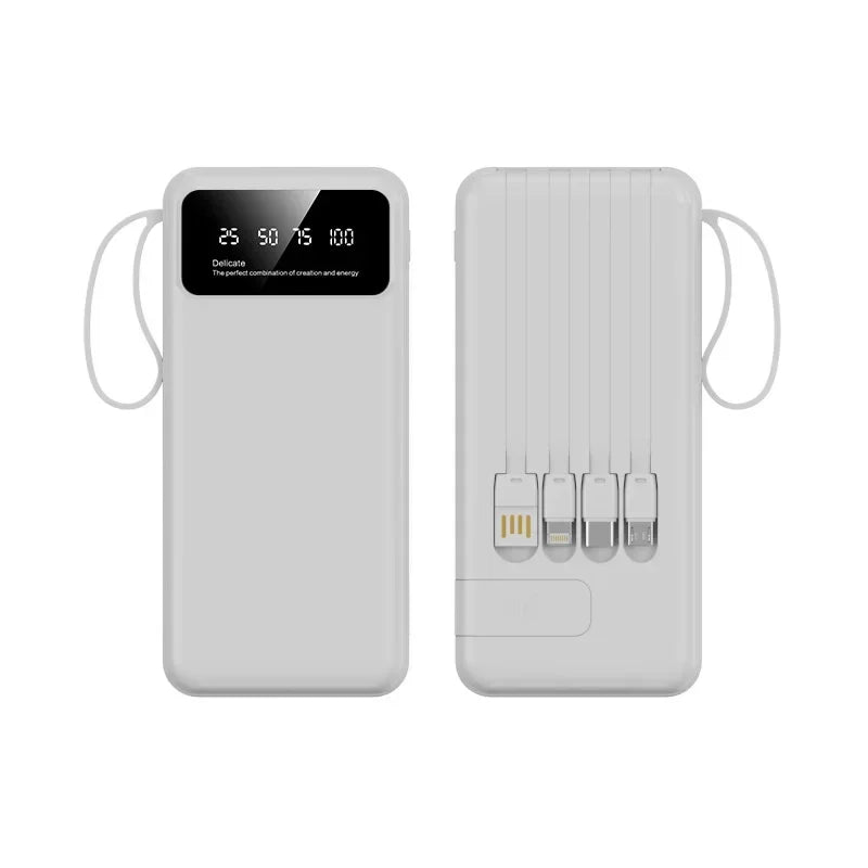 2025 New 20000mAh Power Bank Portable External Battery  Fast Charging Portable Charger for IPhone Samsung Pixel Poco Powerbank.