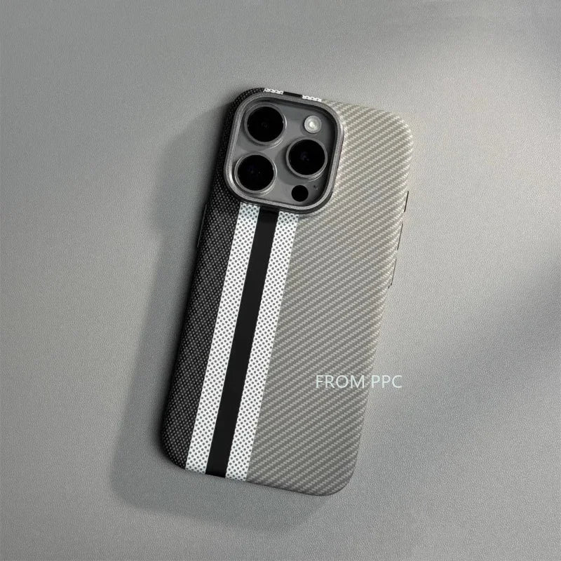 Carbon Fibre Magnetic Phone Case.