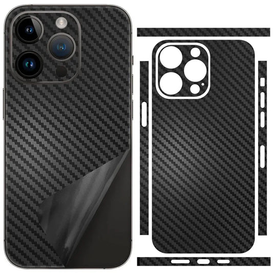 Tear Down Carbon Fiber Skin for IPhone Plus Back Screen Protector Cover 3M Wrap Change Color Sticker Film.