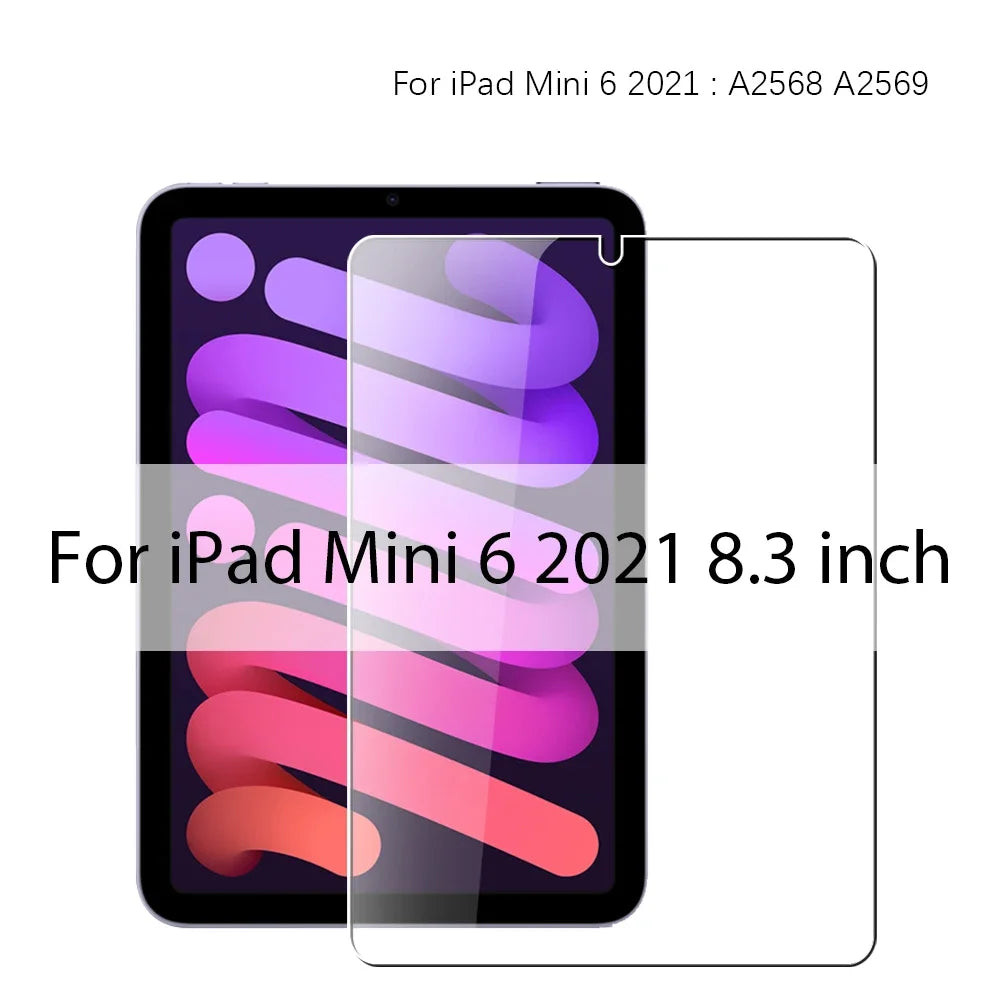 3PCS Tempered Glass screen protector For Ipad .