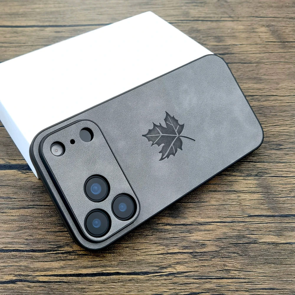 Luxury Leather Retra Case For iPhone Comfortable Touch Feeling As Skin Cover.