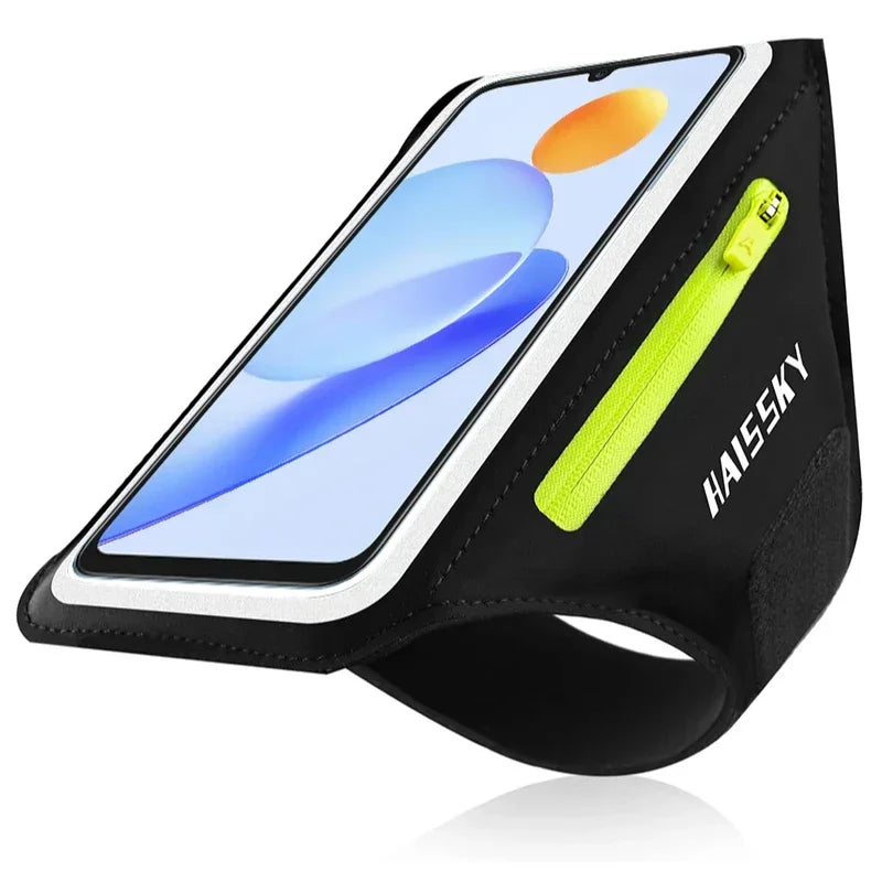 Zipper Pocket Running Sports Armband For Phone Outdoor Touch Screen Belt Arm Bags.