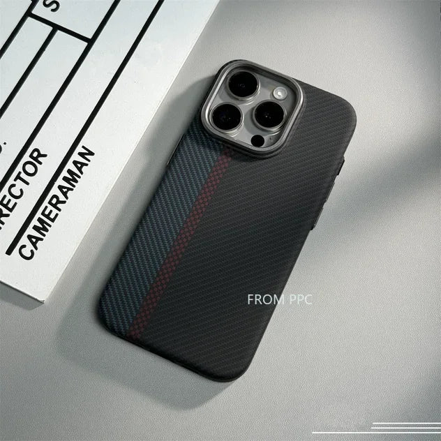 Carbon Fibre Magnetic Phone Case.