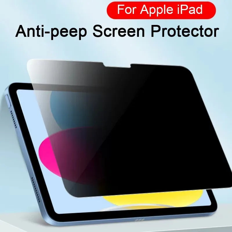 Suitable for iPad anti spy screen protector.