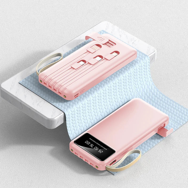 2025 New 20000mAh Power Bank Portable External Battery  Fast Charging Portable Charger for IPhone Samsung Pixel Poco Powerbank.