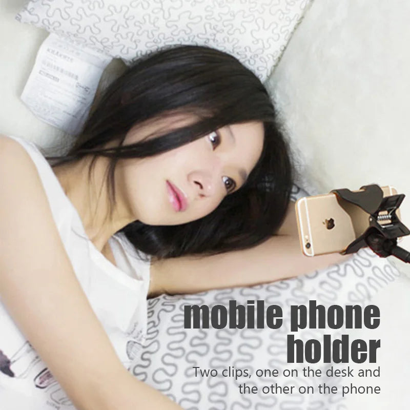 Universal Mobile Phone Holder Flexible Lazy Holder Adjustable Cell Phone Clip Home Bed Desktop Mount Bracket Smartphone .