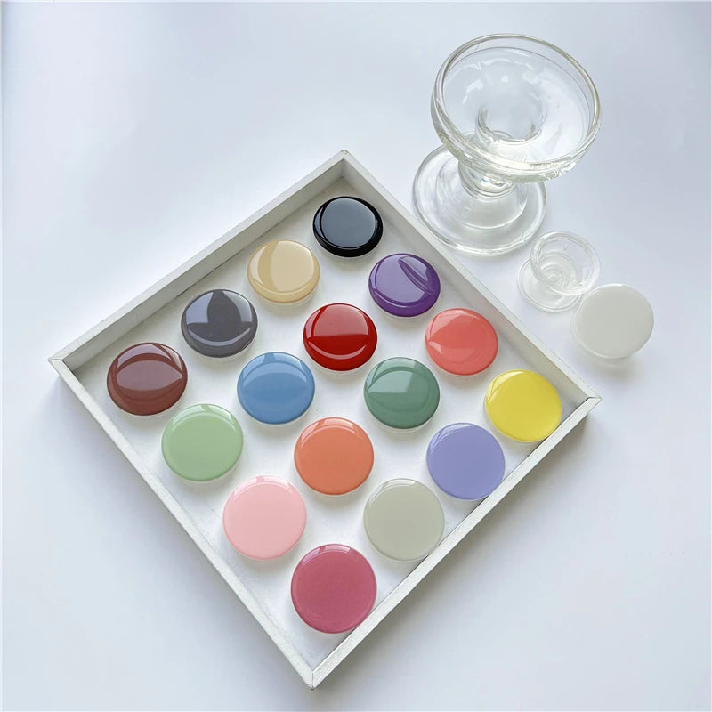 Popped Luxury Glossy Phone Socket for Phone Finger Ring Stand.