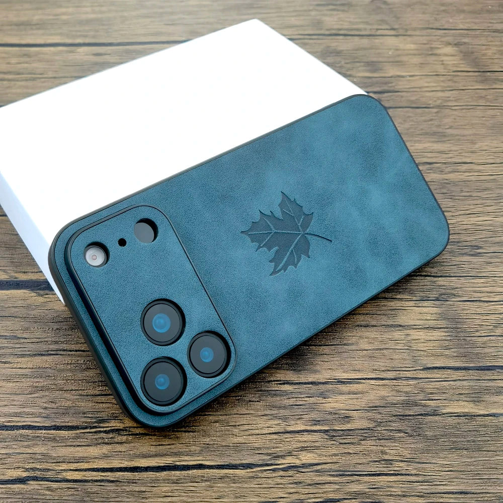 Luxury Leather Retra Case For iPhone Comfortable Touch Feeling As Skin Cover.