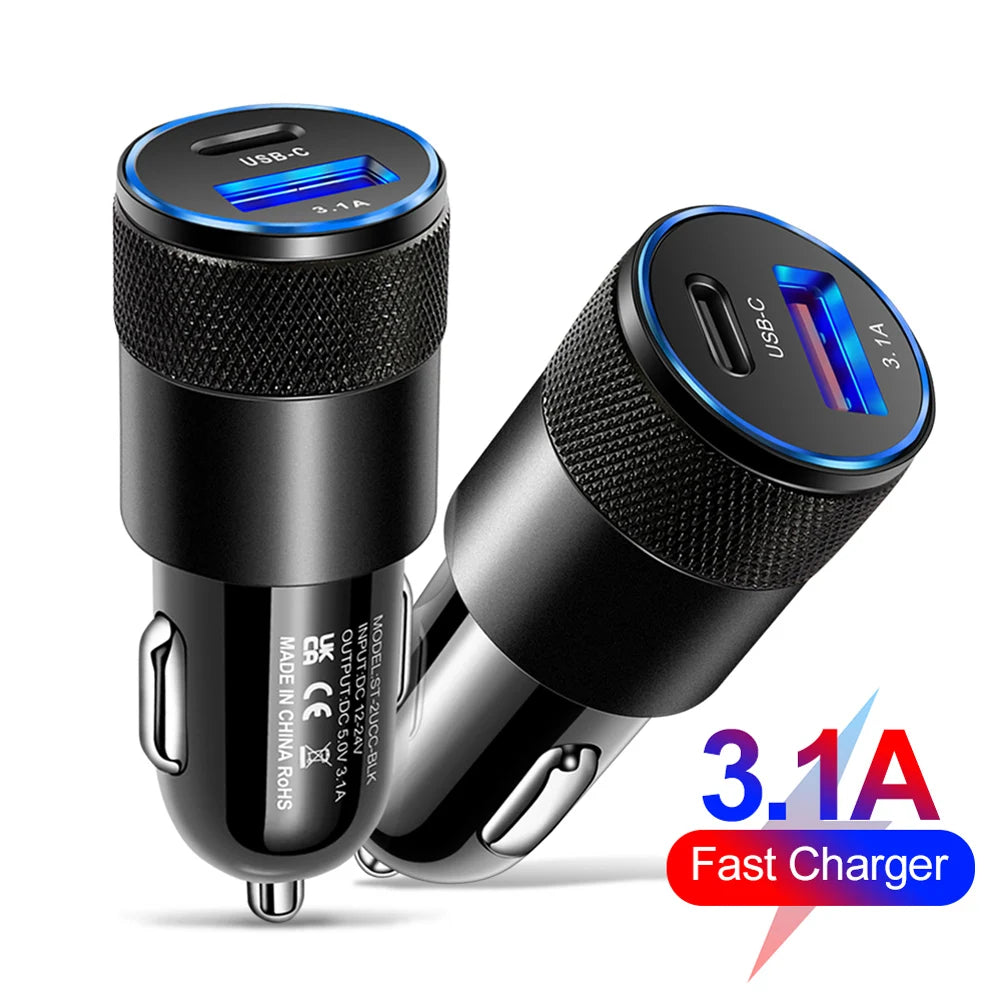 66W USB Car Charger Quick Charge 3.0 USB .