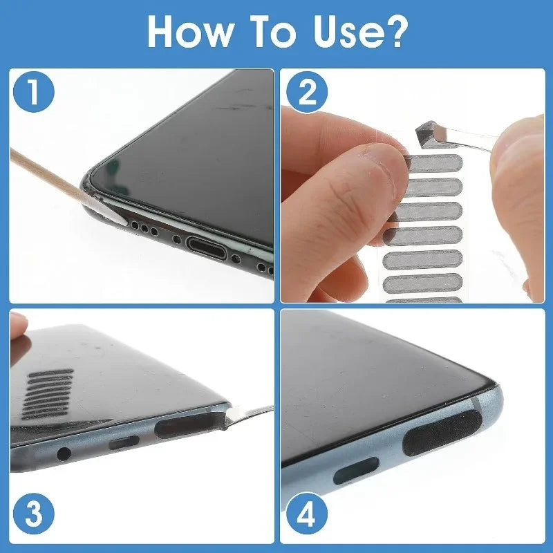 66PCS Mobile Phone Speaker Charging Port Cleaning Set Dust Plug for phone.