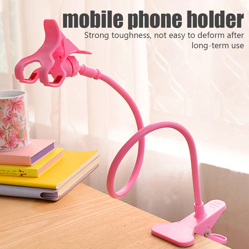 Universal Mobile Phone Holder Flexible Lazy Holder Adjustable Cell Phone Clip Home Bed Desktop Mount Bracket Smartphone .