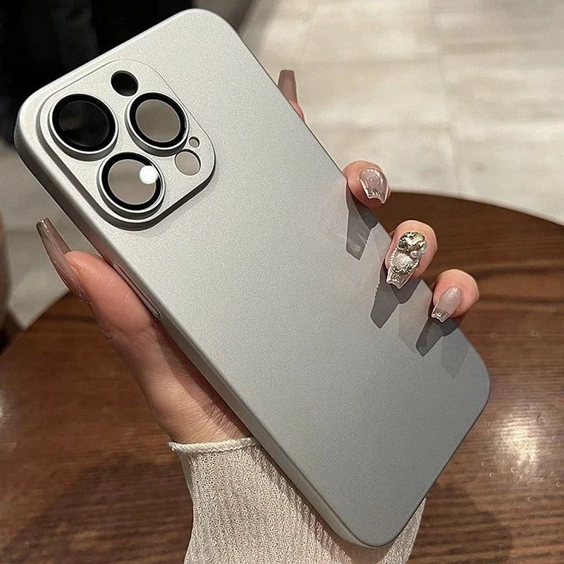 Luxury Original Matte Armor Rugged Phone Case For iPhone.